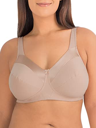Fruit of the Loom Seamed Soft-Cup Wireless Bra